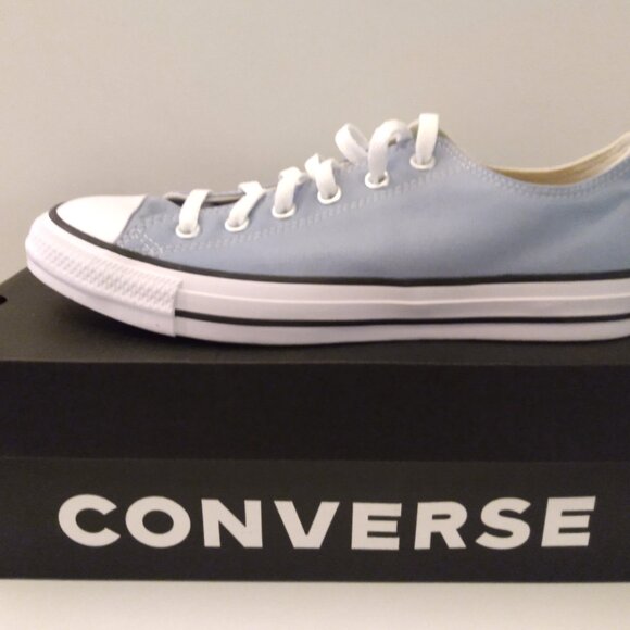 New Converse Chuck Taylor Blue Low Top All Star Out of the Blue M8-W10 - Picture 11 of 14